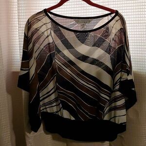 Trina turk  Doman sheer top